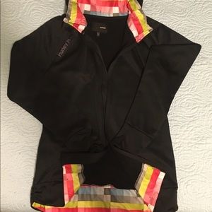 Hurley Fleece Lined Jacket Sz Lg